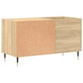 vidaXL Skrinka na platne dub sonoma 85x38x48 cm kompozitné drevo