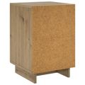 vidaXL Nočný stolík Dub artisan 33,5 x 34,5 x 50 cm Kompozitné drevo