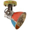 vidaXL Industriálne nástenné lampy 2 ks recyklované 17x24 cm E27
