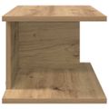 vidaXL Nočný stolík Remeselný dub 40 x 30 x 25 cm Kompozitné drevo