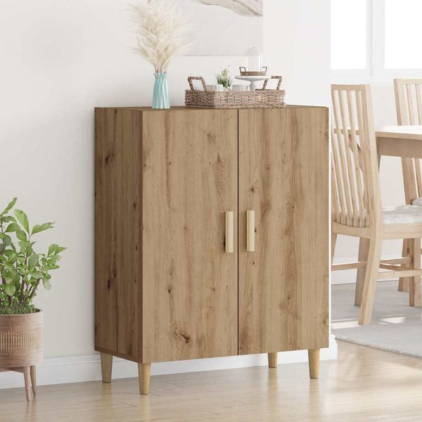 vidaXL Servírovacia skriňa Remeselný dub 70 x 34 x 90 cm