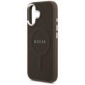 Obal Guess Classic Logo MagSafe pre iPhone 17 hnedá