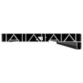 vidaXL Parapetné dosky Mramorová textúra 120 x 20 x 4,5 cm PVC