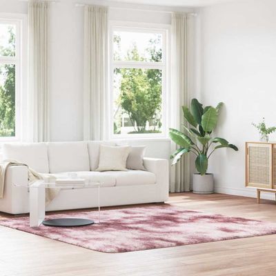 vidaXL Chlpatý koberec s vysokým vlasom NAVARRA 240x240 cm polyester