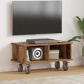 vidaXL TV stolík 68,5 x 35 x 35 cm Staré drevo Kompozitné drevo