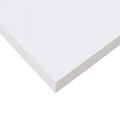 vidaXL Plávajúce nástenné police 2 ks, lesklé biele 50x23,5x3,8 cm, MDF