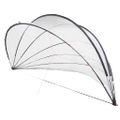 vidaXL Bazénový kopulovitý stan 592 x 590 x 275 cm PVC Priehľadná