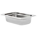vidaXL Gastronádoby 8 ks, GN 1/4, 65 mm, nehrdzavejúca oceľ