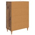 vidaXL Servírovacia skriňa Staré drevo 66 x 34,5 x 95 cm