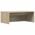 vidaXL Nástenný stôl Sonoma dub Kompozitné drevo 80 x 45 x 30 cm