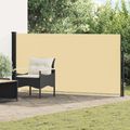vidaXL Retračná bočná markíza 300 x 170 cm Polyester Obdĺžnikový