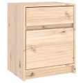 vidaXL Nočné stolíky 2 ks 40x31x50 cm, borovicový masív