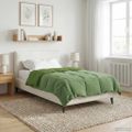 vidaXL Prikrývka na celý rok 155 x 220 cm 4 ročné obdobia Zelená