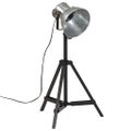 vidaXL Podlahová lampa 25 W starožitná strieborná 35x35x65/95 cm E27