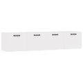 vidaXL Nástenné skrinky 2 ks biele 60x36,5x35 cm spracované drevo