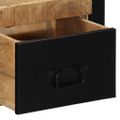 vidaXL nočné skrinky 2 ks 40x35x25 cm masívne hrubé drevo mango