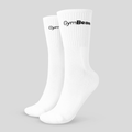 Ponožky 3/4 Socks 3Pack White - GymBeam, veľkosť XL, veľkosť oblečenia XL