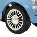 vidaXL Detské autíčko Fiat 500, modré