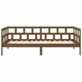 vidaXL Denná posteľ medovohnedá masívna borovica 90x200 cm