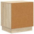 vidaXL Nočný stolík 2 ks Dub sonoma 43 x 34,5 x 47 cm Kompozitné drevo