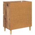 vidaXL Servírovacia skriňa Staré drevo 60 x 35 x 70 cm