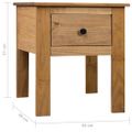 vidaXL Nočný stolík 46x40x57 cm borovica Panama Range