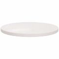 vidaXL Stolová doska biela Ø60x2,5 cm masívna borovica