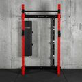 Multifunkčný skladací posilňovací stojan - Power Rack HMS KLT34 červený