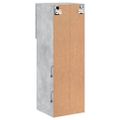 vidaXL TV skrinky s LED svetlami 2 ks betónovo sivé 30,5x30x60 cm