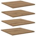 vidaXL Polica na knihy 3 úrovní 4 ks 40 x 40 x 1,5 cm Kompozitné drevo