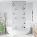vidaXL Sprchová roleta, 100x240 cm, šírka látky 96 cm