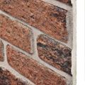 vidaXL Nástenné panely 10 ks 100 x 50 cm Hnedá tehlová EPS pena