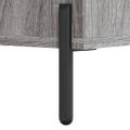 vidaXL Komoda sivý dub sonoma 34,5x34x90 cm spracované drevo
