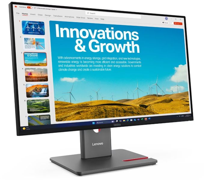 Lenovo ThinkVision/P24QD-40/23,8''/IPS/QHD/120Hz/4ms/Čierna/3R