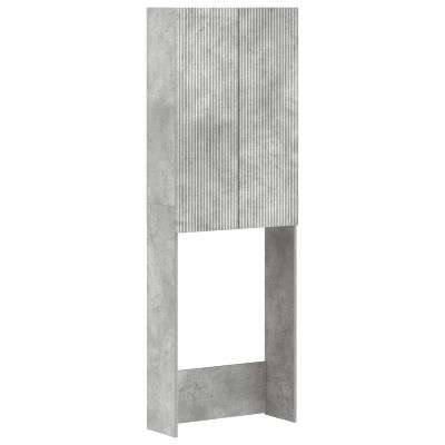 vidaXL Toaletná skriňa ARNHEM Betónovo sivá 66 x 25,5 x 190 cm