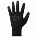 vidaXL Pracovné rukavice 24 ks Čierna 10 / xl Polyester