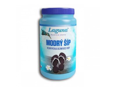Prípravok pre chlórovú dezinfekciu bazénovej vody LAGUNA Modrý Šíp 1kg