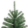 vidaXL Umelý výklopný vianočný stromček so stojanom zelený 180 cm