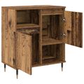 vidaXL Servírovacia skriňa Staré drevo 60 x 35 x 70 cm