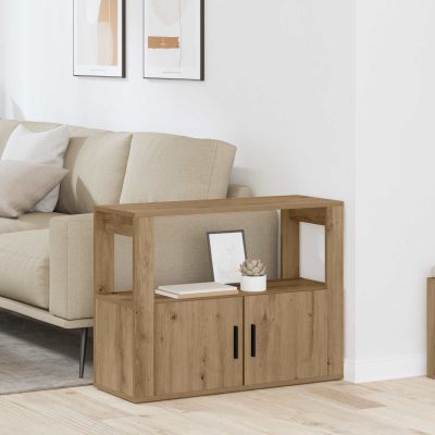 vidaXL Servírovacia skriňa dub artisan 80 x 30 x 60 cm