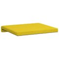 vidaXL Vankúš na lavičku 2 ks Látka Svetložltá Hĺbka 35 cm