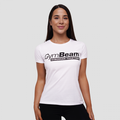 Dámske tričko Stronger Together White - GymBeam, veľkosť M, veľkosť oblečenia M
