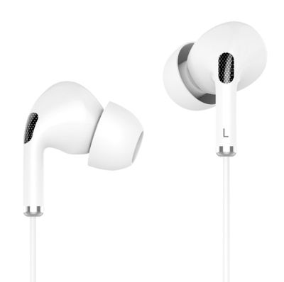 Slúchadlá Kruger&Matz KMPC1-W do uší s mikrofónom, USB-C, biela