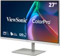 ViewSonic VP2766-2K-W 27" QHD 3 sides Frameless SuperClear IPS Monitor  s 100% sRGB, 90W USB-C,ergonomický stojan,bílý Monitor, 27", IPS, QHD 2560×1440, 120Hz, 100% sRGB, Pantone Validated, Delta E < 2, USB-C 90W, HDR10, Flicker-Free, bílý