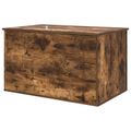 vidaXL Mačka Dom Dymová dub 85 x 55 x 50,5 cm Kompozitné drevo