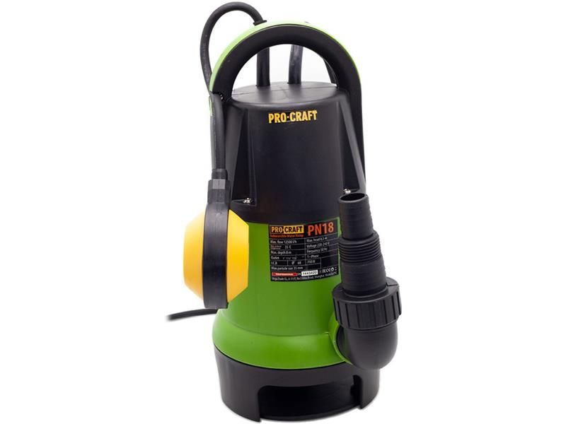 Čerpadlo ponorné PROCRAFT PN18