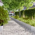 vidaXL Obrubník trávnika 10 ks 25 x 103 cm Pozinkovaná oceľ Strieborná