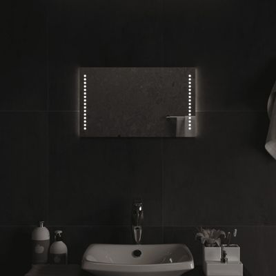 vidaXL LED kúpeľňové zrkadlo 30x50 cm