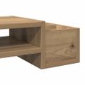 vidaXL Stojan na monitor s policou dub artisan 100x27x15 cm komp.drevo