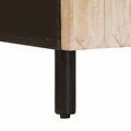 vidaXL Servírovacia skriňa Biele umývanie dokončenie 40 x 33 x 75 cm